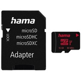 Hama microSDHC 16GB UHS-I U3 + SD-Adapter