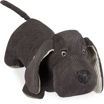 Relaxdays Türstopper Hund, Creme,Dunkelbraun
