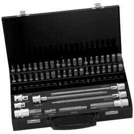 BAHCO Bitsatz mit TX-TR Bits, 49-tlg., 10 mm Schaft