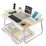 LuxusKollektion Laptoptisch Laptop Tablett XXL klappbar Tisch Lesen Bett Sofa Essen Arbeiten