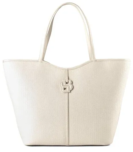 Boss Anett Shopper Tasche 48 cm  weiss