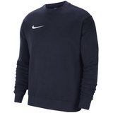 Nike Herren Team Club 20 Fleece Sweatshirt, Obsidian/White, 3XL