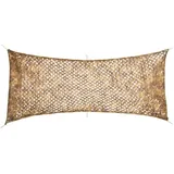 vidaXL Tarnnetz mit Aufbewahrungstasche 409x206 cm Sandfarbe