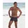 KangaROOS Badehose Boxer-Badehose Schwarz/Grau S
