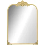 Homcom Wandspiegel 60 x 87 cm Gold