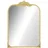 Homcom Wandspiegel 60 x 87 cm Gold