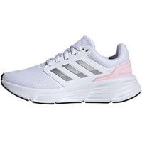 adidas Damen Galaxy 6 Schuhe Sneaker, Cloud White Silver Metallic Pink, 38 2/3 EU