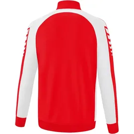 Erima Six Wings Worker Trainingsjacke rot/weiß XL