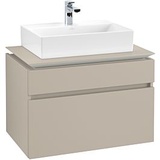 Villeroy & Boch Legato Waschtischunterschrank B60200VK 80x55x50cm, Soft Grey