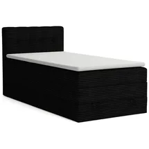 Deine Möbel 24 JUNG 90 x 200 cm H3 Beige/Grau/Schwarz