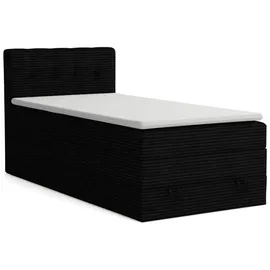 Deine Möbel 24 JUNG 90 x 200 cm H3 Beige/Grau/Schwarz