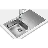 Teka Universe 45 T-xp 1c 1e D Spüle Mit Abtropffläche - Grey - One Size