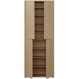 Forte Alice Springs 74,5 x 191,9 x 34,9 cm 4-türig beige/braun