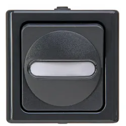 Heinrich Kopp 560615007, Drucktasten-Schalter, Thermoplast, Glanz, Anthrazit, IP
