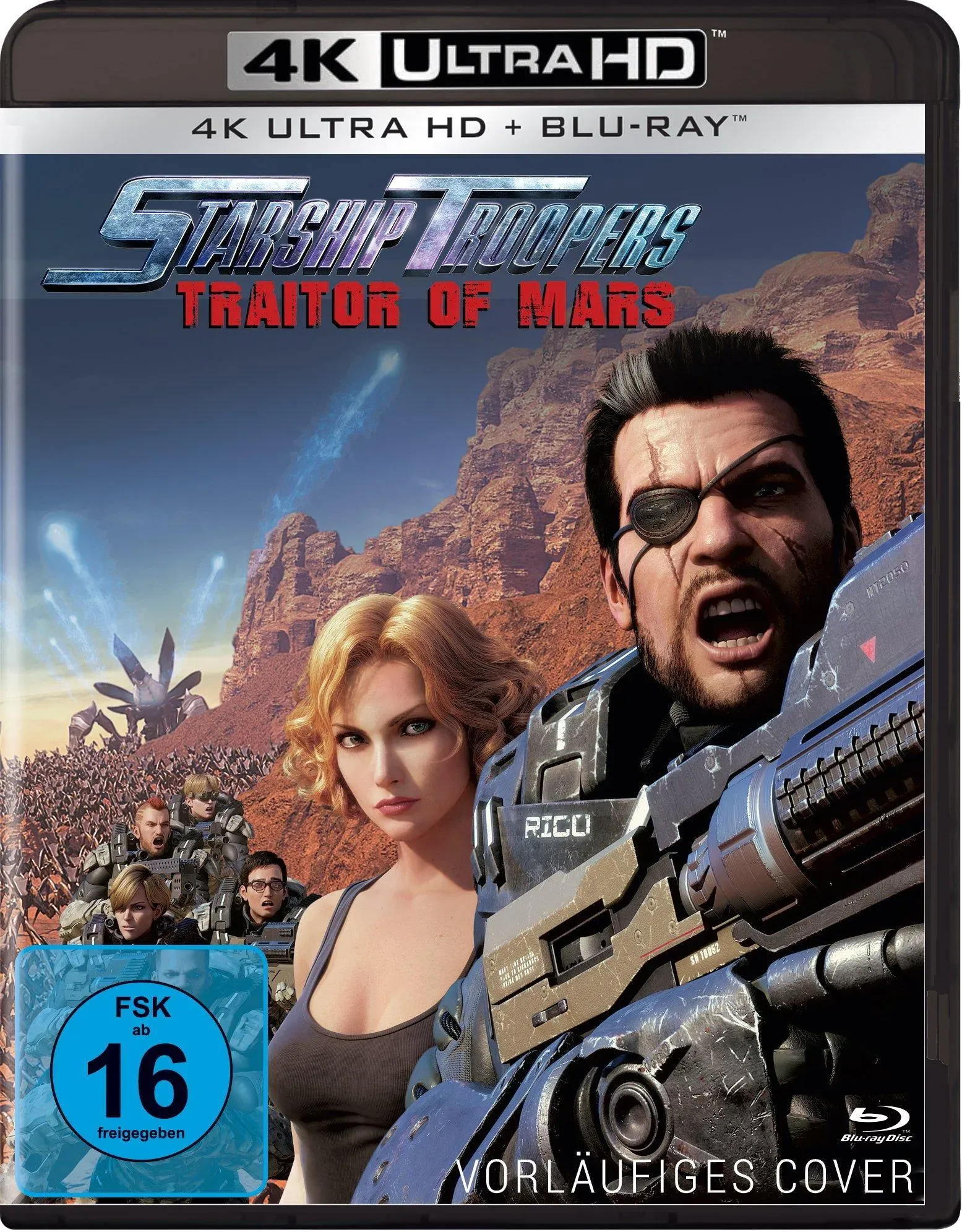 Starship Troopers: Traitor of Mars (4K Ultra HD BD-1) [Blu-ray] (Neu differenzbesteuert)