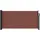 furnicato Seitenmarkise 100 x 300 cm Braun Polyester