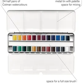 Schmincke Aquarellfarbe 24 St. bunt