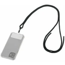 Mobilis Universal Phone Lanyard 75cm Schwarz