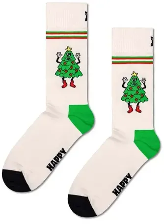 Happy Socks Unisex Socken Happy Tree - White - 41-46