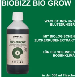 BioBizz Bio-Grow Wachstumsdünger 500 ml