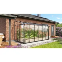 Vitavia Ida 7800 Alu schwarz ESG/HKP 3 mm / Dach 6 mm 7,8 m2