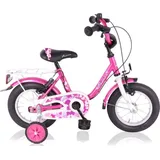 T&Y Trade 14 Zoll Kinder Mädchen Fahrrad Bike Rad Kinderfahrrad Passion - Rosa