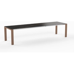Auszugstisch Oslo Gestell kupfer - 140/200 x 95 cm Dekton Trilium