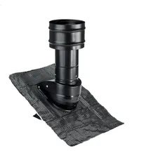 Zehnder Dachhaube 200 Steildach schwarz 6 - 60 Grad