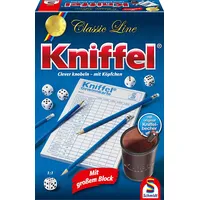Schmidt Spiele 49203 Kniffel, Classic Line, mit großem Block, mit original Kniff