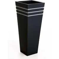 Vivanno Einzel Zink Blumenkübel New Classic 105cm Anthrazit +