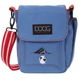 DOOG Leckerlibeutel Schultertasche 18 - 24 x 25 x10 cm blau