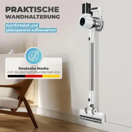 Klamer Akkustaubsauger 420 Watt weiß