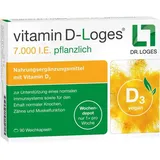 Dr. Loges vitamin D-Loges 7.000 I.E. pflanzlich Wochendepot Weichkapseln 90 St.