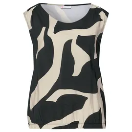 STREET ONE Strukturmix Top Grau 34