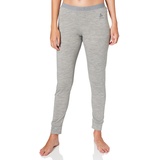 Odlo Damen Funktionsunterwäsche Lange Hose 100% MERINO 200 grey melange - grey melange, XL