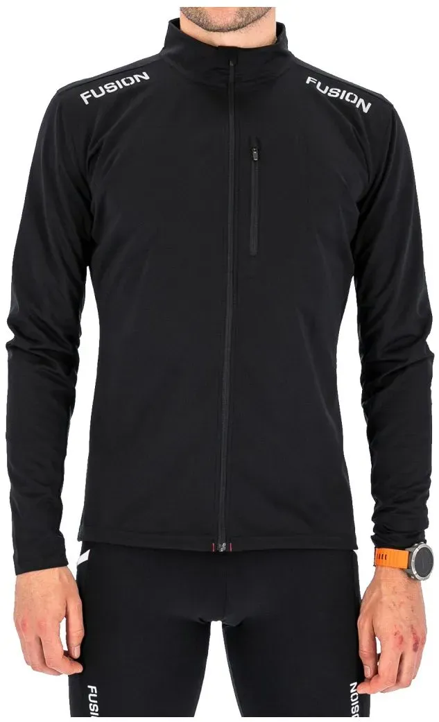Fusion Herren S2 Run Jacket schwarz