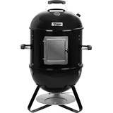 BBQ-Toro 3 in 1 Räuchertonne Ø 47 cm | Grilltonne, Holzkohlegrill, Feuerschale | Smoker mit Thermometer | Gartengrill, Räuchergrill, Räucherofen, Barbecue Grill, Multifunktionsgrill, Rundgrill