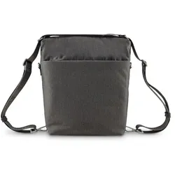 Jost Bergen Schultertasche RFID Schutz 25 cm  grau