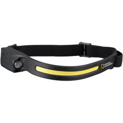 National Geographic Iluminos Stripe-Stirnlampe mit LED-Streifen - schwarz