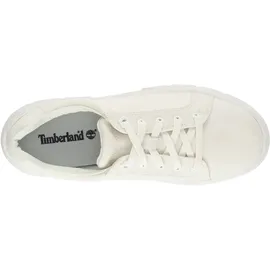 Timberland Laurel Court Sneaker, White Canvas, 39 EU Weit