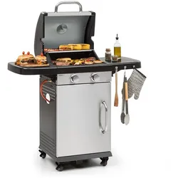 Gazooka 2.0T Gas BBQ Grill 2x3kW Brenner Edelstahl