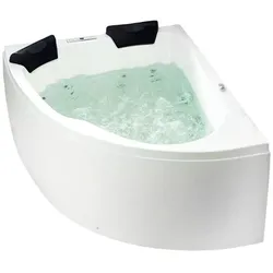 Eck Whirlpool Royal 160x125 links Made in Germany 21 Düsen Befüllung Überlauf