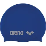 Arena Classic Silicone Badekappe skyblue/white