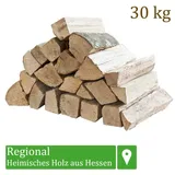 Flameup - Brennholz Kaminholz Holz 30 kg Für Ofen und Kamin Kaminofen Feuerschale Grill Buche Feuerholz Buchenholz Holzscheite Wood 33 cm