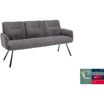 MCA Furniture Sitzbank Delane Anthrazit 183 x 92 x 67 cm