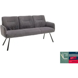 MCA Furniture Sitzbank Delane Anthrazit 183 x 92 x 67 cm