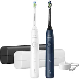 Philips Sonicare 5500 HX7119/01 weiß + 2. Handstück navy