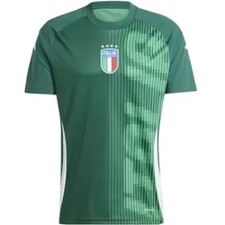 ADIDAS Herren Fantrikot Italien Pre-Match Shirt, DRKGRN, S