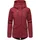 Ragwear Damen, Parka kurzer Mantel warme Winterjacke Parkker Warm YOUMODO Wine Red Gr. XL - XL