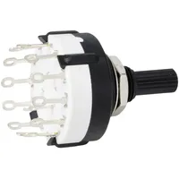 TRU Components TC-9415592 SR26A4-1X12-18F20 Drehschalter 250V 150mA 12 x
